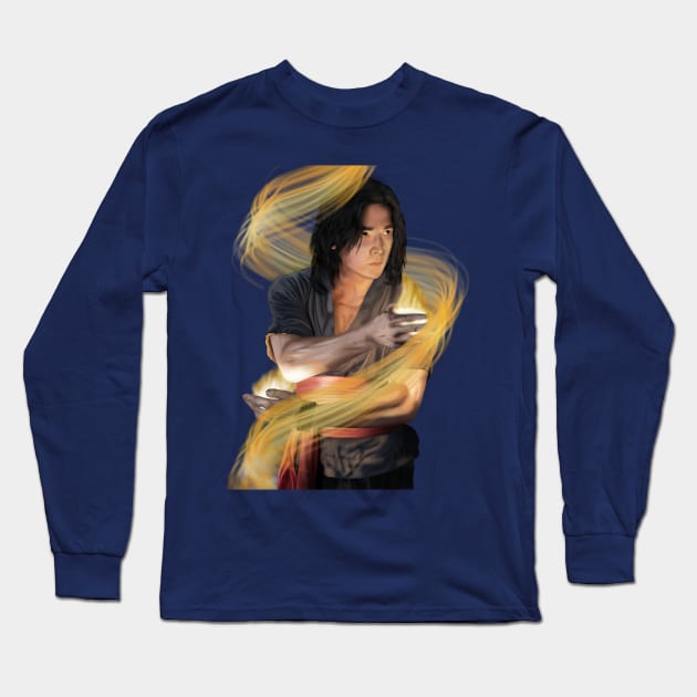 Liu Kang Long Sleeve T-Shirt by YukiRozen